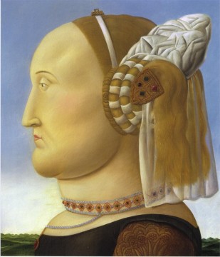 ピエロ・デラ・フランチェスカの後のバティスタ・スフォルツァ Oil Paintings